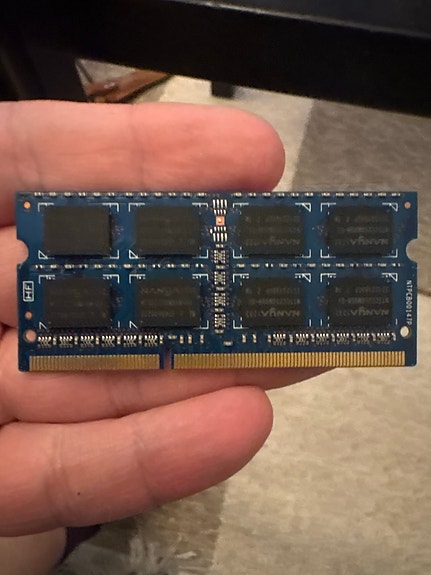 Nanya NT4GC64B8HG0NS-BE DDR3 SODIMM RAM-muisti 4 GB