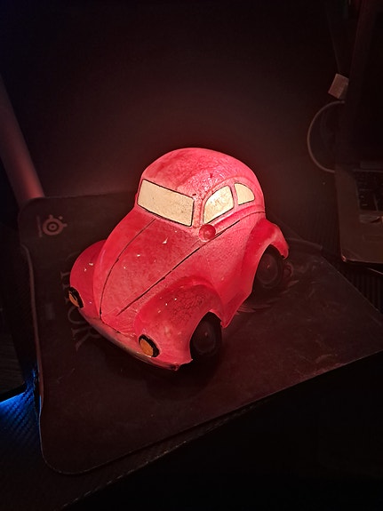 Vw kupla pöytä valaisin