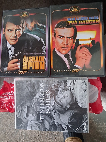 DVD James Bond 007 ja Tuntematon sotilas