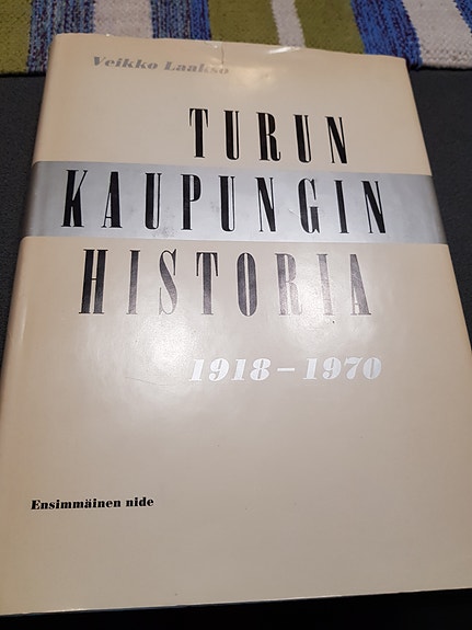 Turun kaupungin historia 1918-1970. 1. Nide.