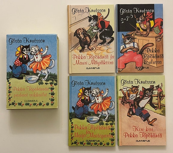 Pekka Töpöhännän parhaat seikkailut 1-4  kirjaboxi