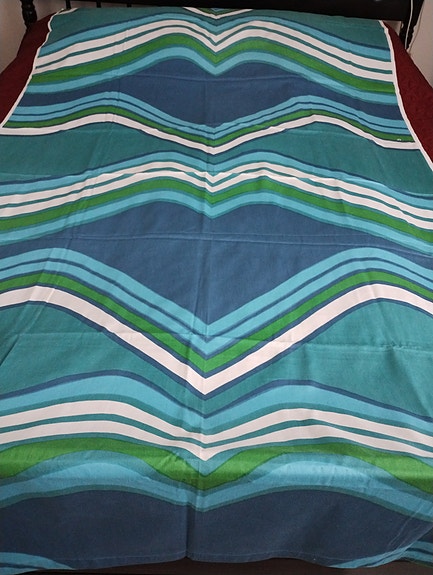 Vintage tekstiili Marjatta Metsovaara Tampella