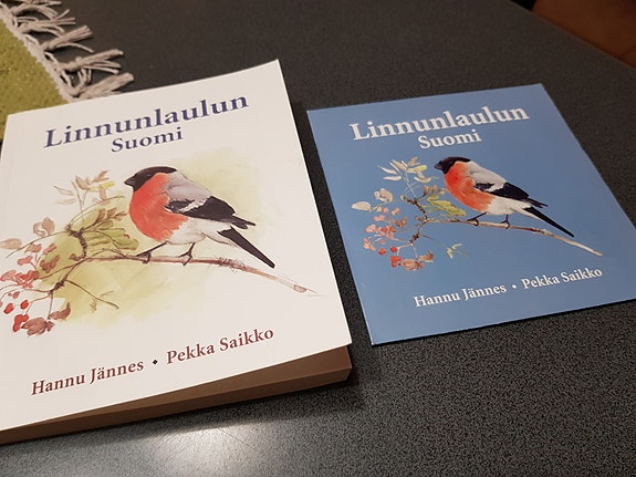 Linnunlaulun Suomi + CD.  Hannu Jännes, Pekka Saikko.