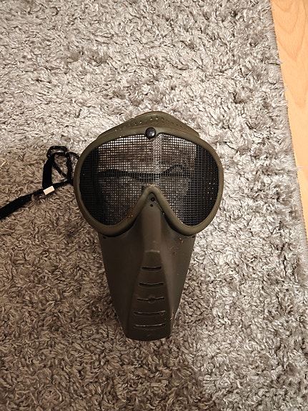 Myydään airsoft / paintball suojamaski