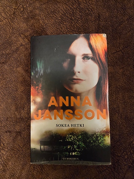 Anna Jansson Sokea hetki kirja