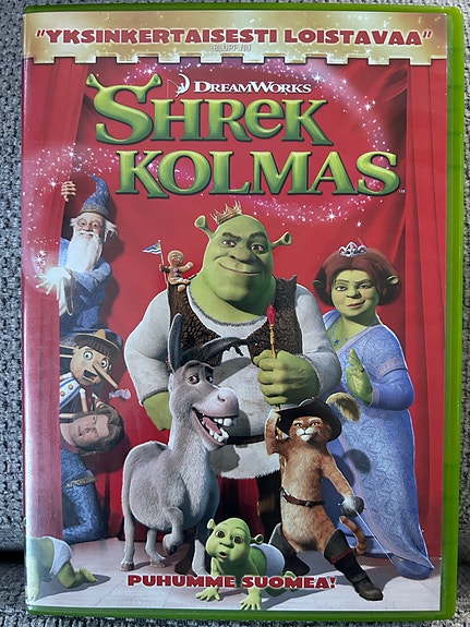 Shrek kolmas, DVD-elokuva