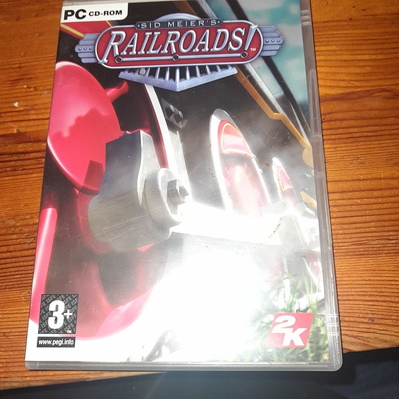 Sid Meier’s Railroads! PC-peli, windows XP