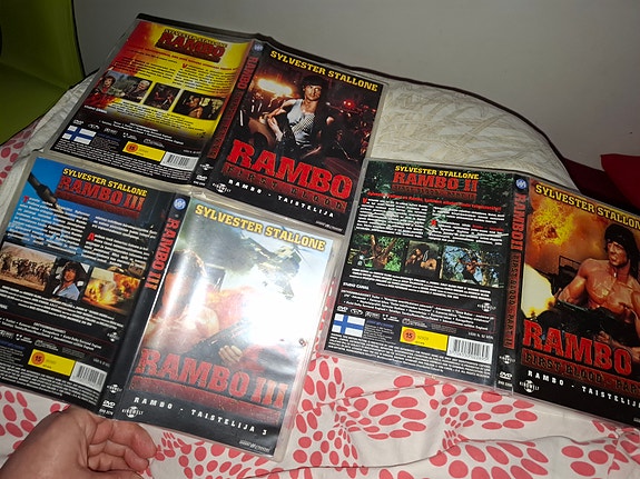 Rambo elokuvat 1, 2 & 3