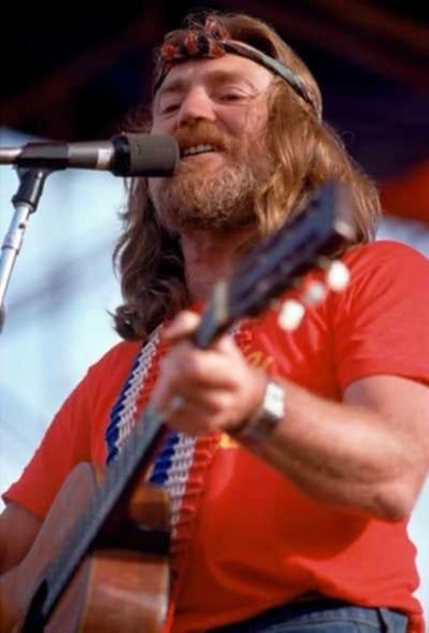 Willie Nelson juliste koko  50x70cm 1976 Texas  Uustuotantoa.