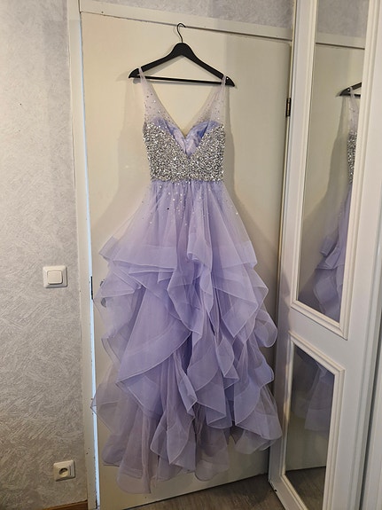 Zazabella iltapuku violetti koko 34