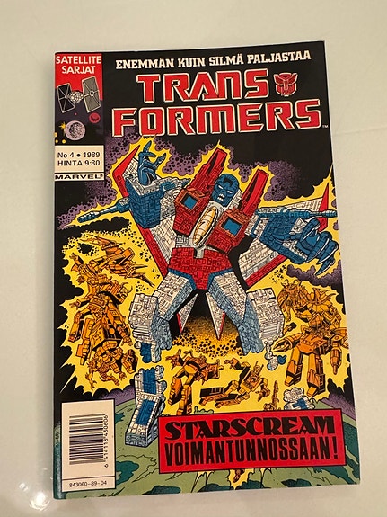 Transformers 4/1989 uusi