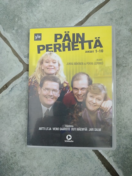 Yle Päin perhettä jaksot 1–10 DVD