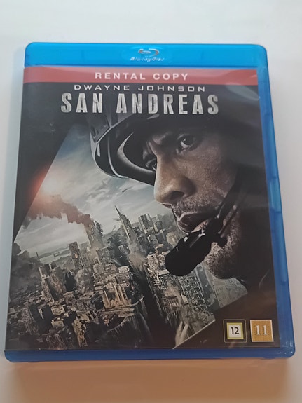 San Andreas Blu-ray-elokuva