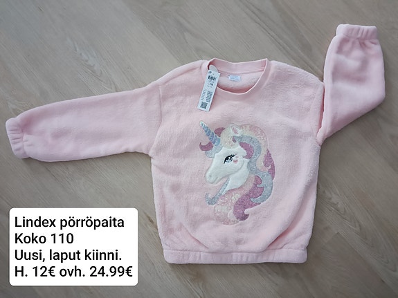 Yksisarvispaita 110 UUSI
