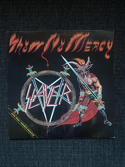 Slayer Show No Mercy vinyylilevy
