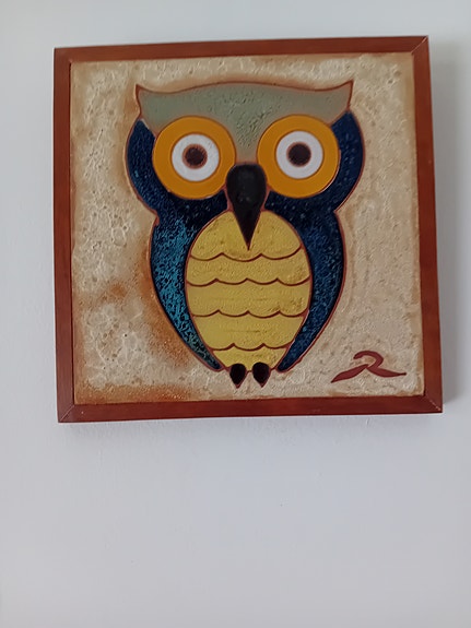 Vintage taulu(pöllö)
