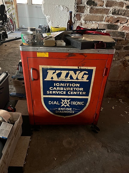 King Dial Tronic työkalu vaunu