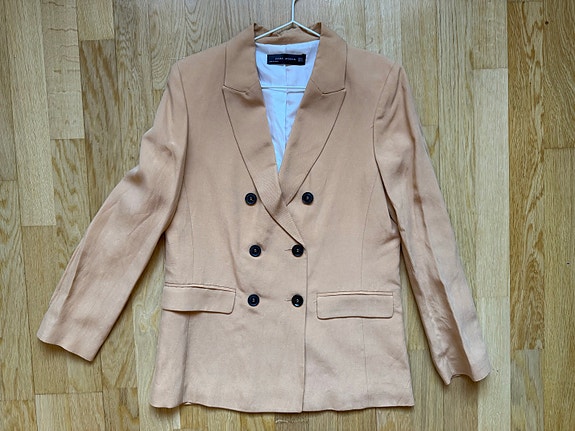 Zaran klassinen beige bleiseri M