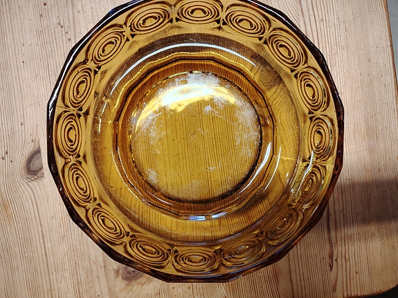 Riihimäen lasi rengas kulho