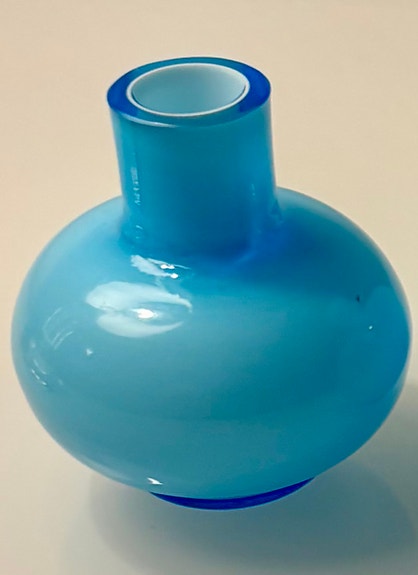 Turkoosi Marimekko mini -maljakko