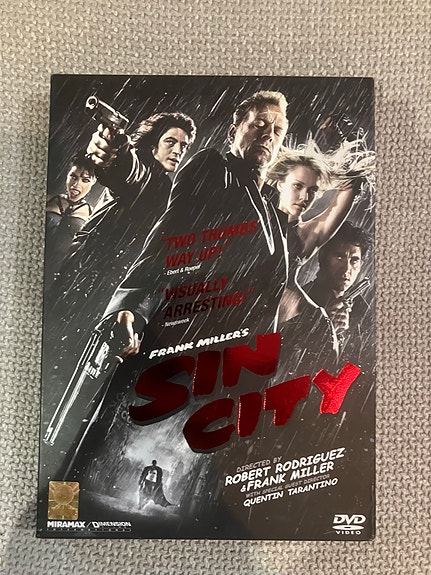 Sin City elokuva-dvd