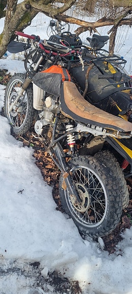 125cc crossi mopo varaosina
