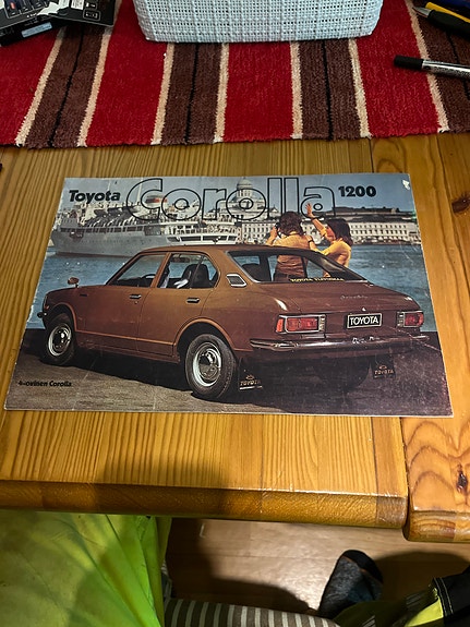 Toyota Corolla 1200-esite (1973) KE20
