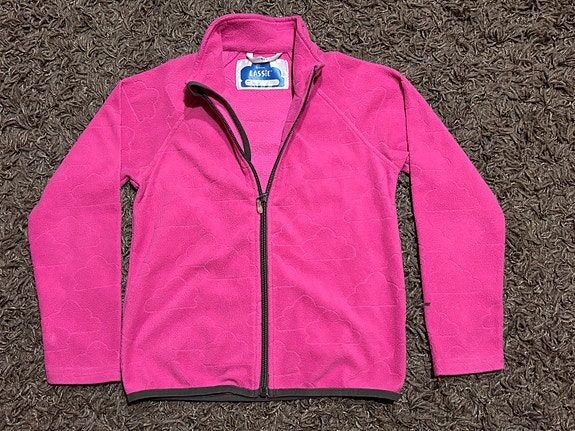 Reima Lassie fleece-takki koko 140 vaaleanpunainen