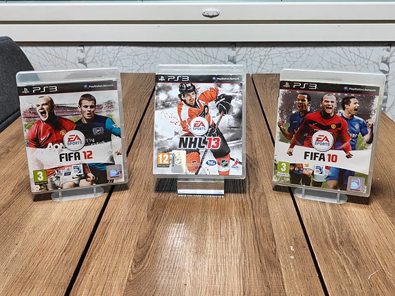 NHL 13 + FIFA 10/12 Paketti (PS3) (CIB)/(B)