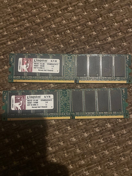 Kingston KVR DDR RAM-muisti 512 Mt
