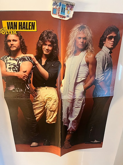 Van Halen / Alphaville juliste