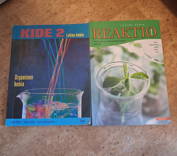 Lukion kemian 1 ja 2