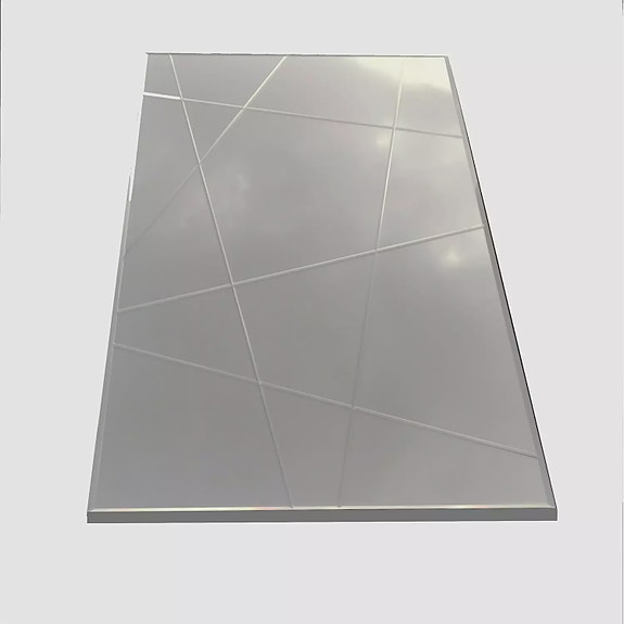 Hopea Peili 62x2,2x130 cm - Tyylikäs MDF Kaluste, Seinään Kiinnitettävä, As