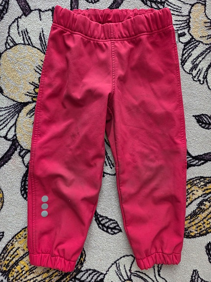 Reima lasten housut 98 vaaleanpunainen polyesteri unisex