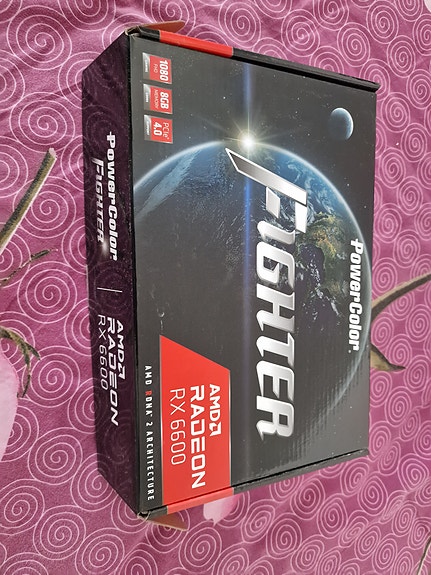 Raahe, Pyhäjoki. Näytönohjain AMD Radeon RX 6600, 8 gb