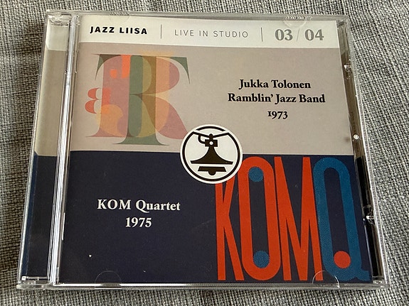 Jukka Tolonen Ramblin' Jazz Band & KOM Quartet – Jazz Liisa Live In Studio 03/04