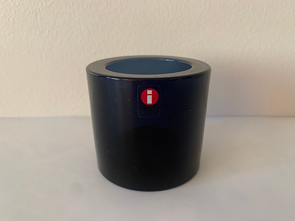 Kivi kynttilälyhty Iittala mustikansininen