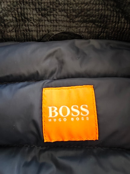 Hugo Boss talvitakki untuvaa miehille musta koko L
