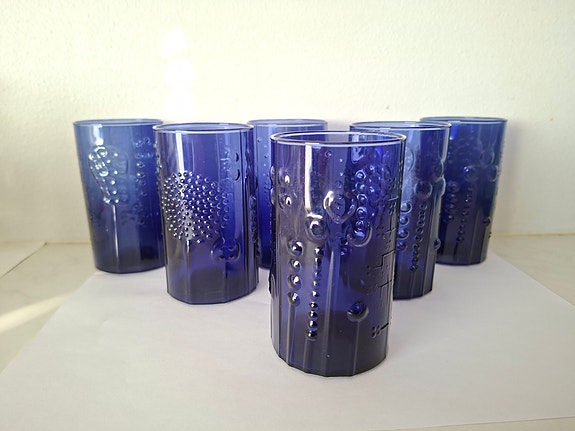 Oiva Toikka Flora lasi 6 kpl 20 cl Nuutajärvi