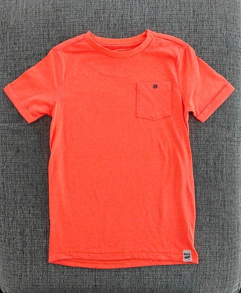 WE neon oranssi t-paita 134/140 (käyttämätön)