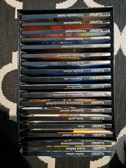 Klassinen musiikki CD-boksisetti