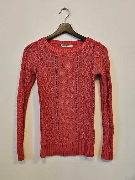 Stradivarius pinkki neule S