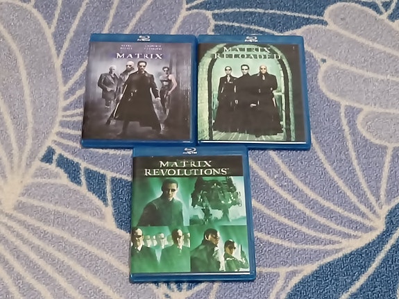 Matrix 1-3 Suomikannet Blu Ray