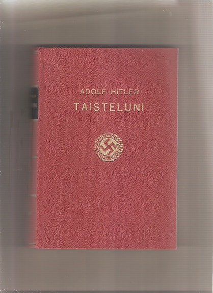 Hitler: Taisteluni 1 - 2, WSOY 1942, sid.,kangaskannet, K3++