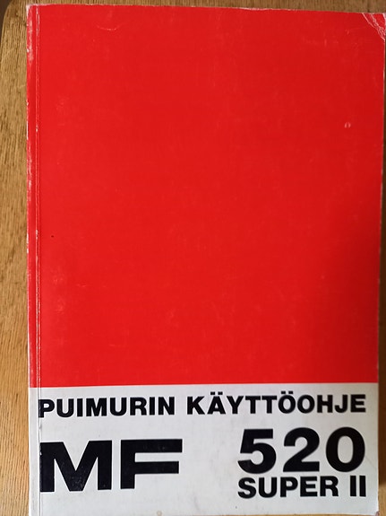 MF Puimurin käyttöohje.