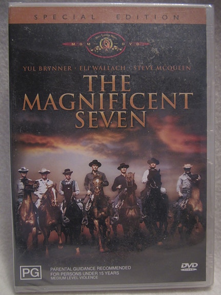 7 Rohkeata Miestä dvd uusi