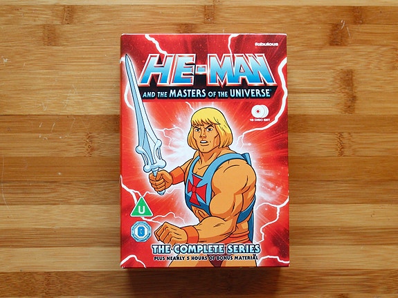 He-Man and the Masters of the Universe The Complete Series DVD-boksi