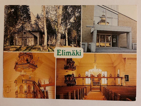Suomen kirkkoja postikorteissa B-, D-, E- , F- ja G-kirjaimilla alkavia