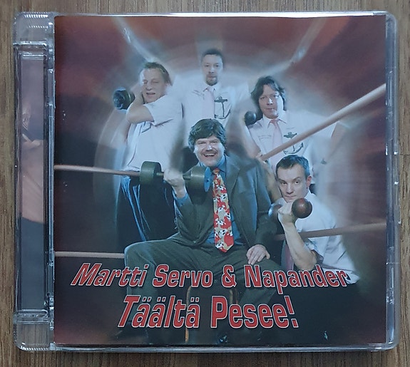 Martti Servo & Napander - Täältä pesee! cd