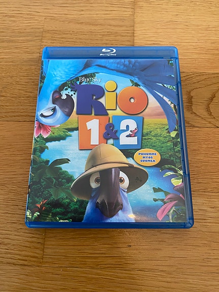 Rio 1-2 blu ray